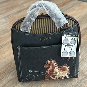 Beautiful Chala Backpack/purse! never used, still has all protective packaging